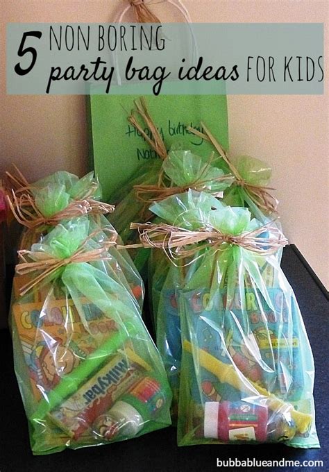 party bag ideas for 7 year olds|kids party bag filler ideas.